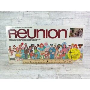 Vintage Reunion Board Game 1979 Family Bible Christian Edition NEW & SEALED
